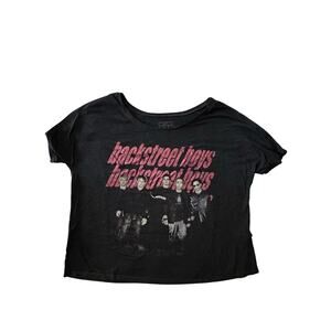 Backstreet Boy’s Large Cropped Stretch Tee